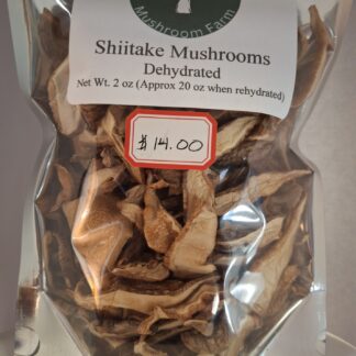 shiitake mushrooms dehydrated