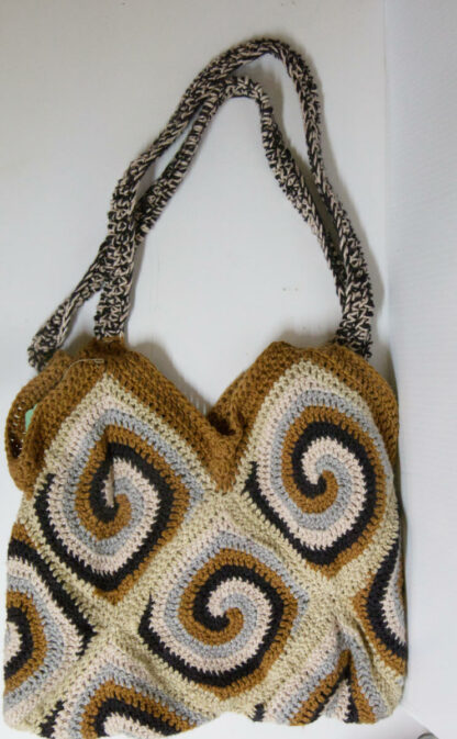 Handmade Boho Chic Crocheted Purse