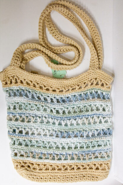 Handmade Beach Vibes Crocheted Purse