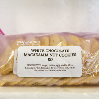 White Chocolate Macadamia Nut Cookies