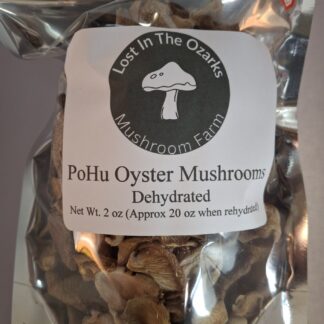 PoHu oyster mushrooms dehydrated