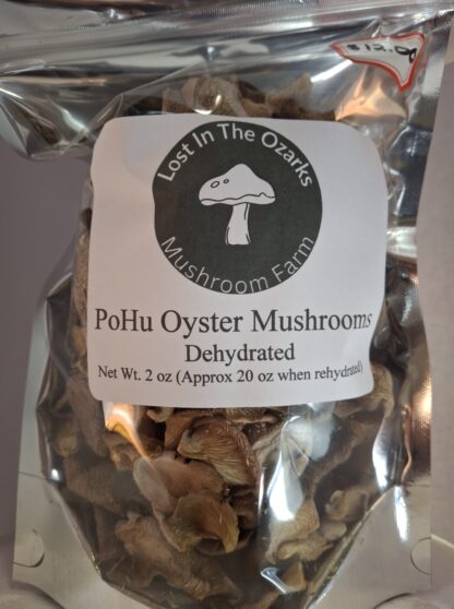 PoHu oyster mushrooms dehydrated